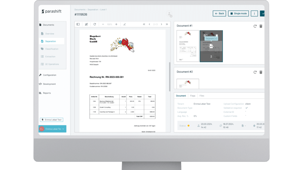 Separation_Invoices